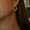 TILLY GOLD STATEMENT EARRINGS