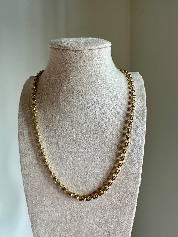 KACEY ROUND ROLO  LOOP CHAIN NECKLACE