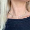 MIMI CLASSIC 4 PRONG TENNIS NECKLACE