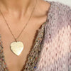 F*CK OFF - MANTRA HEART NECKLACE