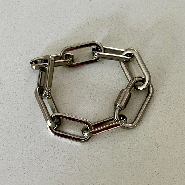 CLARISSA  CARABINER  LINK BRACELET