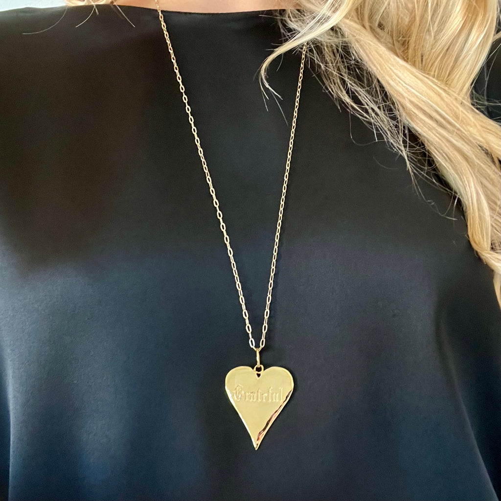 TALLIE - GRATEFUL HEART NECKLACE