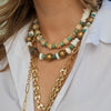 HALLIE JADE MARINER LINK NECKLACE