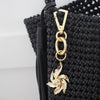 AMY FLOWER KNOT BURST  BAG CHARM  + PENDANT