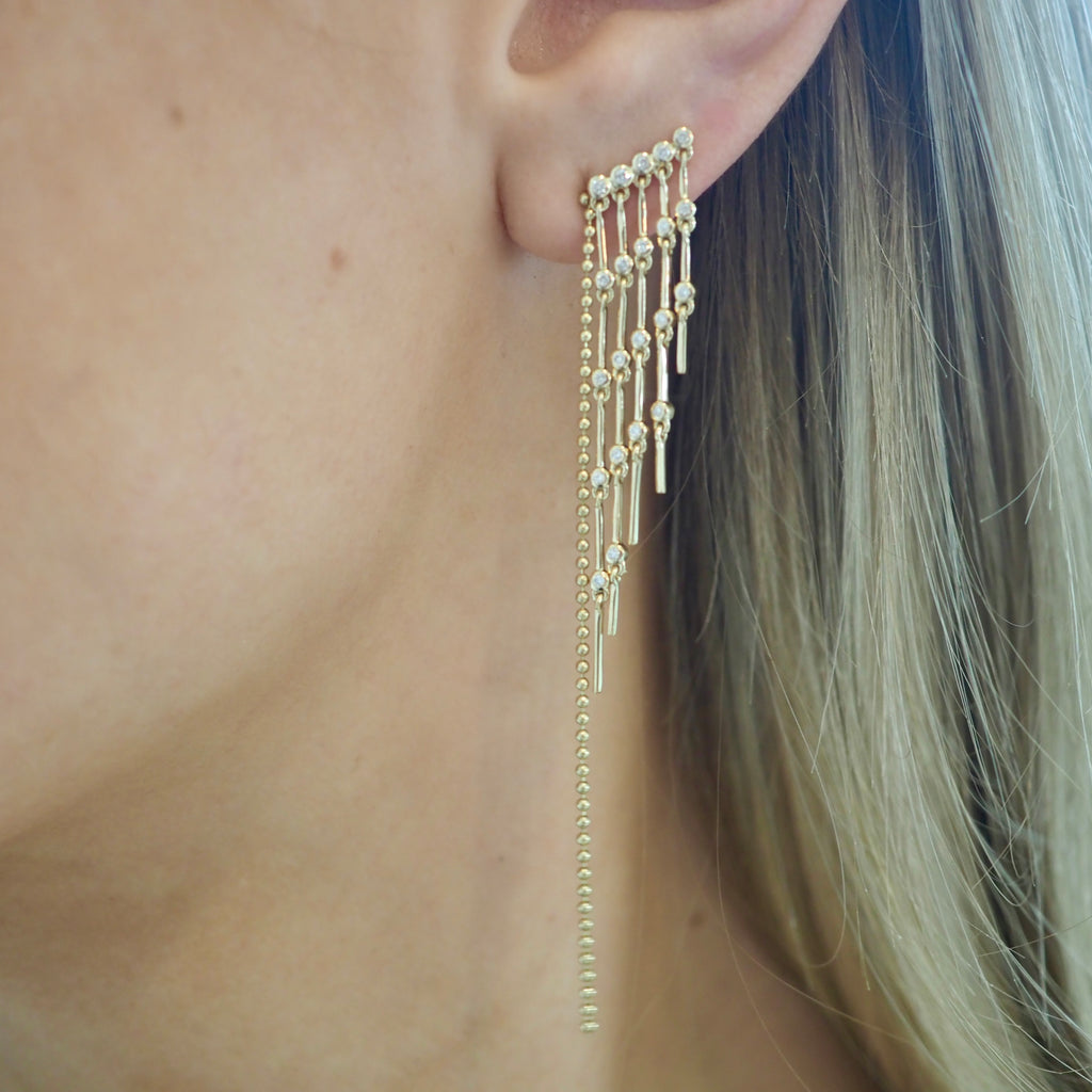 PAIGE TASSEL DROP EARRINGS