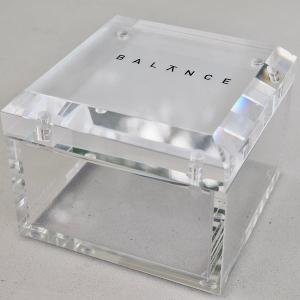 BALANCE + I'M INTO SPIRITUAL SHIT - LUCITE BOX