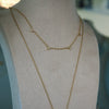 ASHER MINI TRIANGLE  DROP NECKLACE