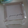 FOREVER GRATEFUL -  LUCITE  BOX - 4X4