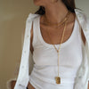 GIANNA OPEN OVAL LINK NECKLACES