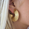 KRISTI LINED STATEMENT HOOPS