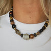 BOHO OR BUST BEADED NECKLACE