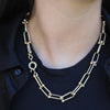 ZIPI BALL LINK CHAIN NECKLACE