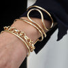 SALLIE LOOP CUFF BRACELET