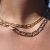 AMELIA FLAT LINKED CHAIN NECKLACES