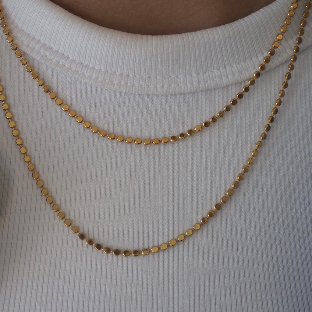 EMLIA DOT CHAIN NECKLACES