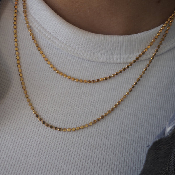 EMLIA DOT CHAIN NECKLACES