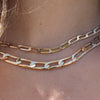 AMELIA FLAT LINKED CHAIN NECKLACES