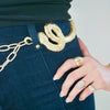 ANNA SNAKE CHAIN BELT