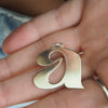 BOLD  A INITIAL NECKLACE