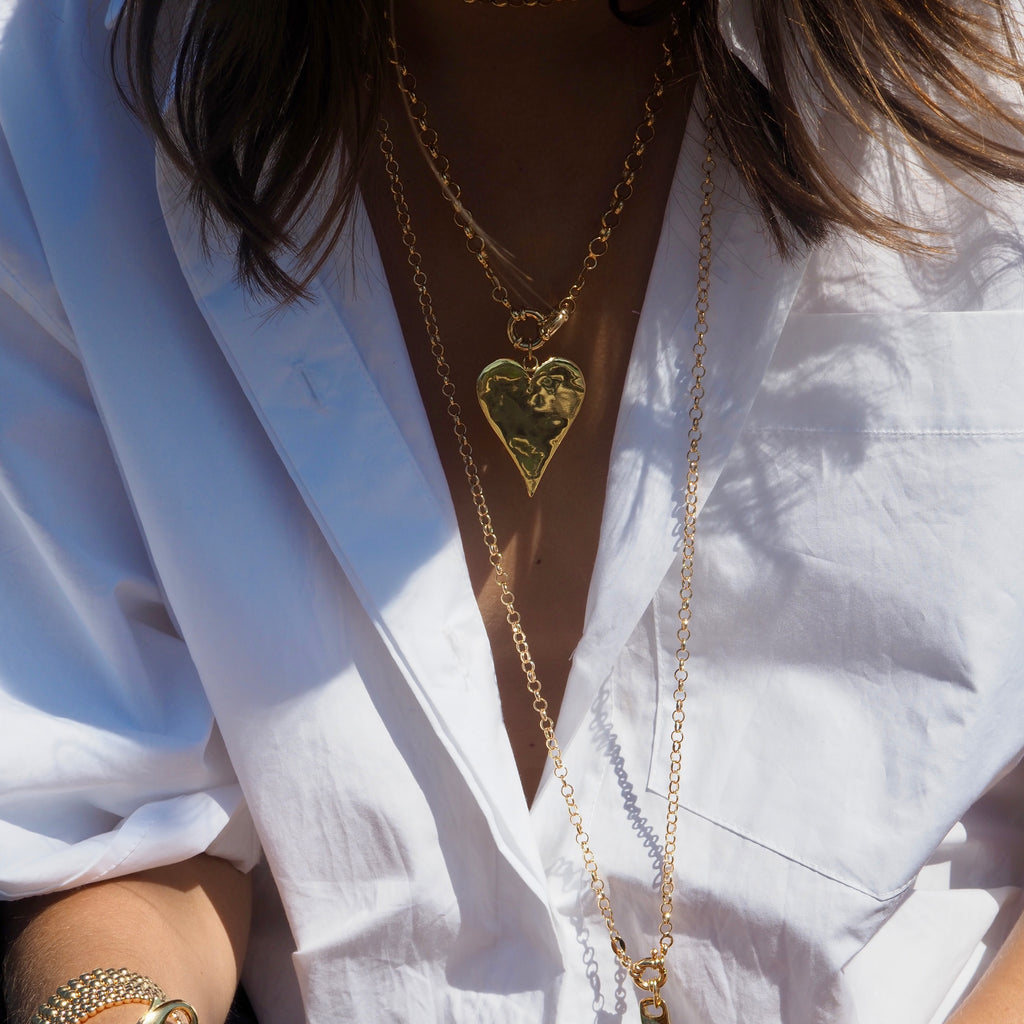 TALLIE  HEART PENDANT NECKLACE