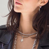 PRESLEY STERLING BURST NECKLACE