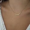 VICTORIA GEOMETRIC SHAPED GOLD CHAIN NECKLACE