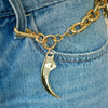 CARLY BRACELET / BAG CHARM - JEAN CHARM