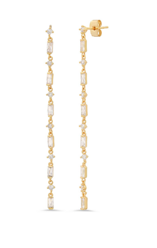 ERIN CASCADE ELEGANCE DROP EARRINGS