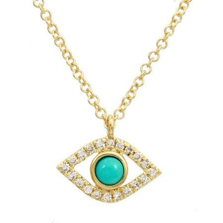 HADLEY EVILE EYE NECKLACE