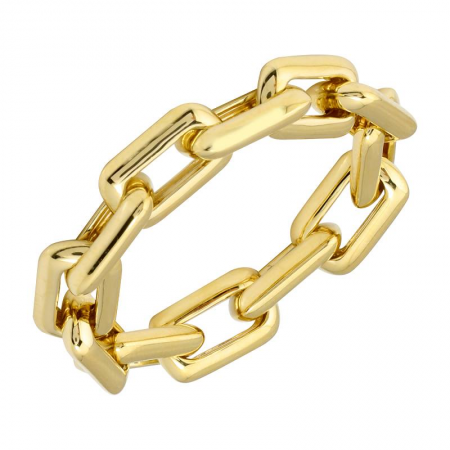 SHIRA CHAIN LINKED STACKING RING