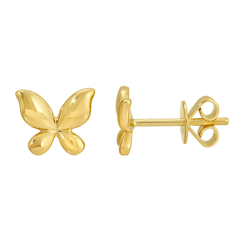 FIONA BUTTERFLY STUD EARRINGS