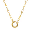 NONA SPRING CLASP LINK NECKLACE