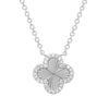 LOLA FLUTED CLOVER NECKLACE