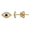 SYLVIE  EVIL EYE STUD EARRINGS