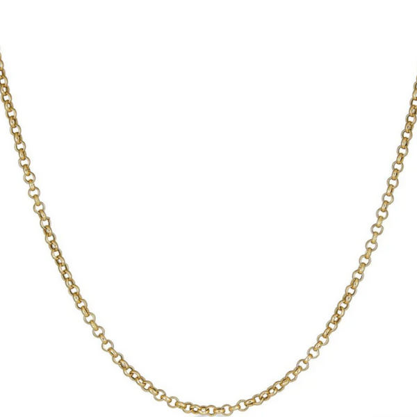 KACEY ROUND ROLO  LOOP CHAIN NECKLACE