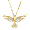 MALIBU DOVE DIAMOND PENDANT NECKLACE