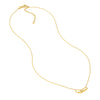 CARLI PETITE CARABINER LINKED NECKLACE