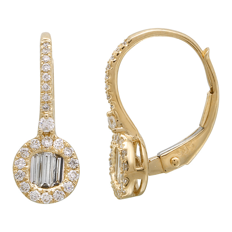 CARi DIAMOND DROP  EARRINGS