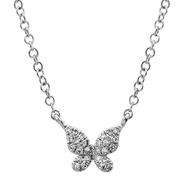 SAMMIE DIAMOND BUTTERFLY NECKLACE