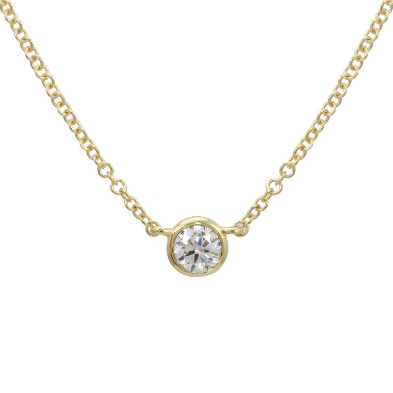 TORI SINGLE DIAMOND NECKLACE