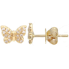 SARI BUTTERFLY STUD EARRINGS