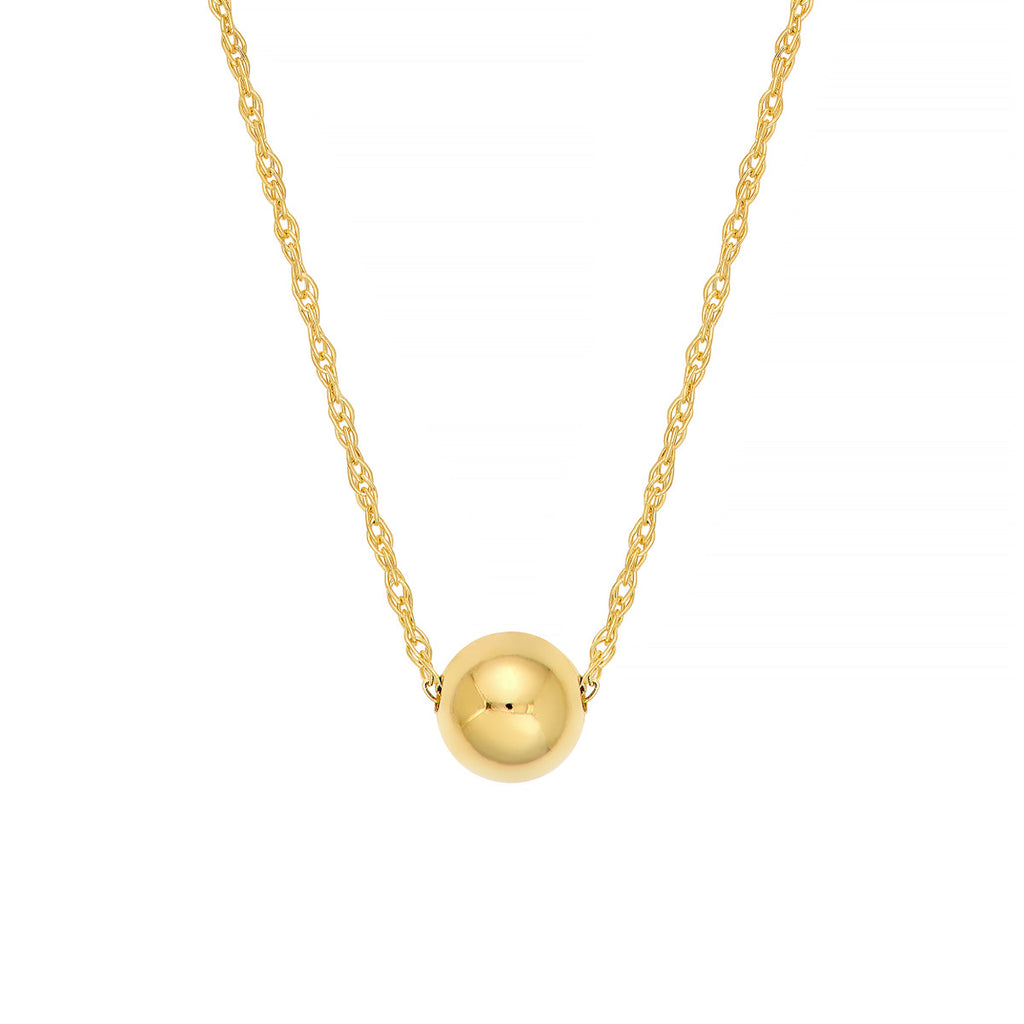 MARIN GOLD BEAD NECKLACE