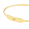 ENGRAVABLE ID CUFF BANGLE BRACELET