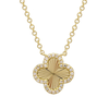 LOLA FLUTED CLOVER NECKLACE