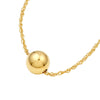 MARIN GOLD BEAD NECKLACE