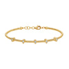 VALENTINA OMEGA CHAIN DIAMOND BANGLE