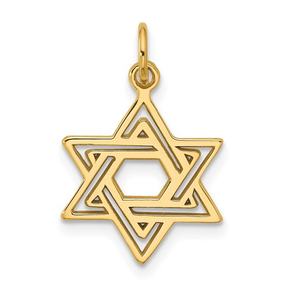 NOLAN JEWISH STAR CHARM