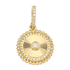 BONDY FLUTED DISC DISC PENDANT