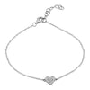 EMERSON DIAMOND HEART BRACELET