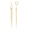 CLEO  CHAIN TASSEL DROP EARRINGS